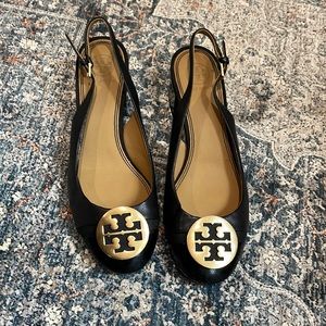 New Tory Burch heeled sandals. 6.5